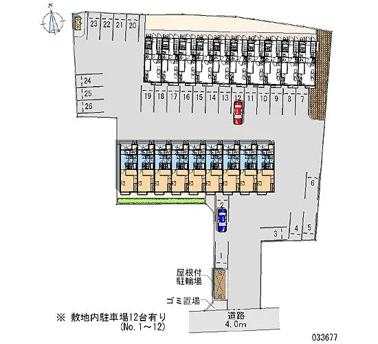 ★手数料０円★磐田市白羽　月極駐車場（LP）